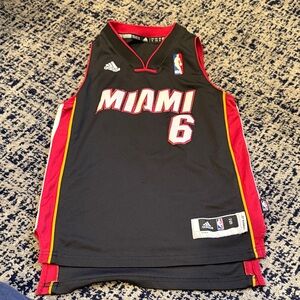Adidas Miami James Basketball Jersey